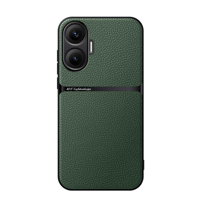 Funda para teléfono de piel de lichi con cobertura total magnética y resistente a los golpes, For Redmi Turbo 5 Max 5G / Poco X8 Pro Max 5G, For Redmi Turbo 5 5G / Poco X8 Pro 5G, For Redmi Note 15 Pro+ 5G 163.3mm / Poco M8 Pro 5G                      ...