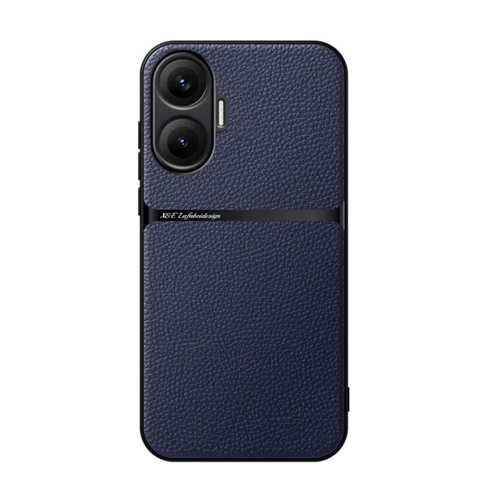 Funda para teléfono de piel de lichi con cobertura total magnética y resistente a los golpes, For Redmi Turbo 5 Max 5G / Poco X8 Pro Max 5G, For Redmi Turbo 5 5G / Poco X8 Pro 5G, For Redmi Note 15 Pro+ 5G 163.3mm / Poco M8 Pro 5G                      ...