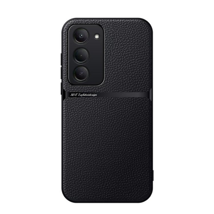 Funda para teléfono de piel de lichi con cobertura total magnética y resistente a los golpes, For Redmi Turbo 5 Max 5G / Poco X8 Pro Max 5G, For Redmi Turbo 5 5G / Poco X8 Pro 5G, For Redmi Note 15 Pro+ 5G 163.3mm / Poco M8 Pro 5G                      ...