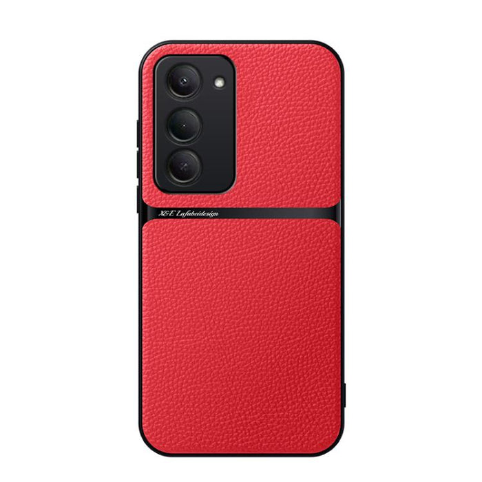 Funda para teléfono de piel de lichi con cobertura total magnética y resistente a los golpes, For Redmi Turbo 5 Max 5G / Poco X8 Pro Max 5G, For Redmi Turbo 5 5G / Poco X8 Pro 5G, For Redmi Note 15 Pro+ 5G 163.3mm / Poco M8 Pro 5G                      ...