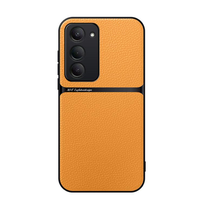 Funda para teléfono de piel de lichi con cobertura total magnética y resistente a los golpes, For Redmi Turbo 5 Max 5G / Poco X8 Pro Max 5G, For Redmi Turbo 5 5G / Poco X8 Pro 5G, For Redmi Note 15 Pro+ 5G 163.3mm / Poco M8 Pro 5G                      ...