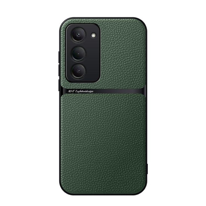 Funda para teléfono de piel de lichi con cobertura total magnética y resistente a los golpes, For Redmi Turbo 5 Max 5G / Poco X8 Pro Max 5G, For Redmi Turbo 5 5G / Poco X8 Pro 5G, For Redmi Note 15 Pro+ 5G 163.3mm / Poco M8 Pro 5G                      ...
