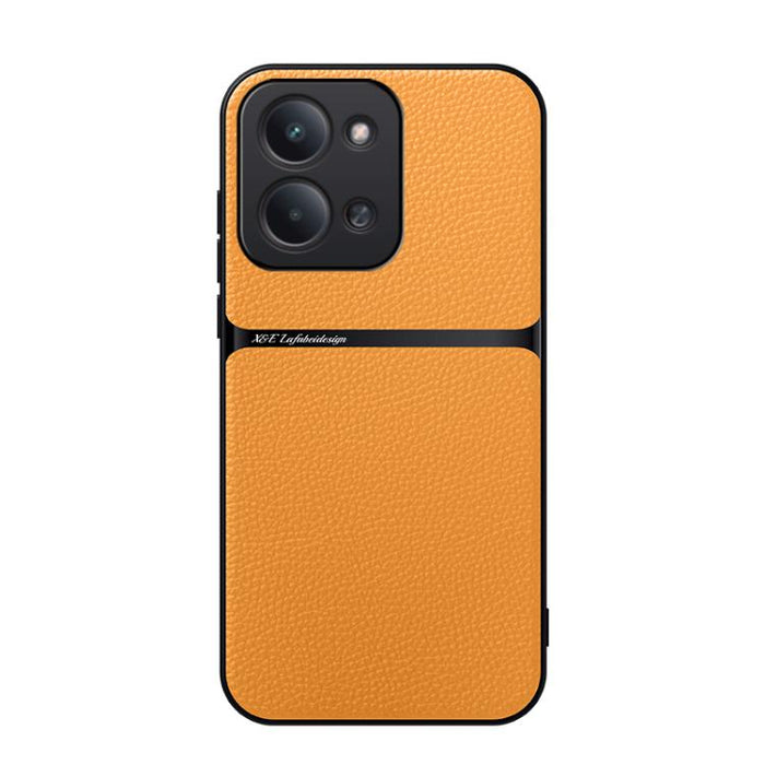 Funda para teléfono de piel de lichi con cobertura total magnética y resistente a los golpes, For Redmi Turbo 5 Max 5G / Poco X8 Pro Max 5G, For Redmi Turbo 5 5G / Poco X8 Pro 5G, For Redmi Note 15 Pro+ 5G 163.3mm / Poco M8 Pro 5G                      ...
