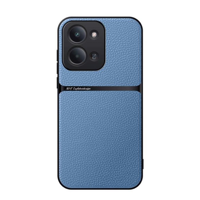 Funda para teléfono de piel de lichi con cobertura total magnética y resistente a los golpes, For Redmi Turbo 5 Max 5G / Poco X8 Pro Max 5G, For Redmi Turbo 5 5G / Poco X8 Pro 5G, For Redmi Note 15 Pro+ 5G 163.3mm / Poco M8 Pro 5G                      ...
