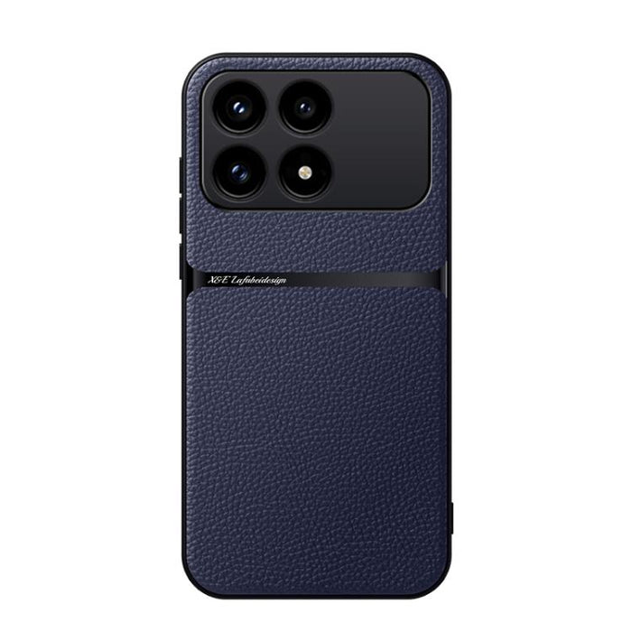 Funda para teléfono de piel de lichi con cobertura total magnética y resistente a los golpes, For Redmi Turbo 5 Max 5G / Poco X8 Pro Max 5G, For Redmi Turbo 5 5G / Poco X8 Pro 5G, For Redmi Note 15 Pro+ 5G 163.3mm / Poco M8 Pro 5G                      ...