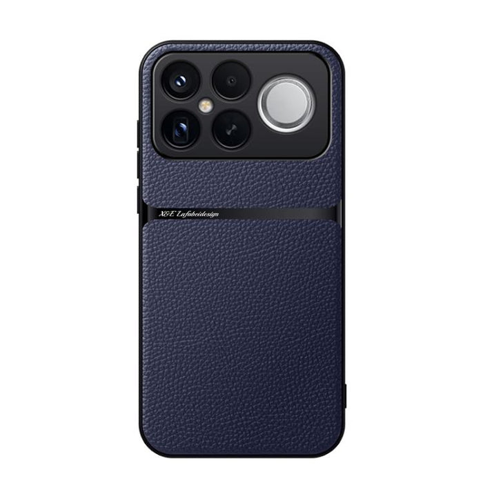 Funda para teléfono de piel de lichi con cobertura total magnética y resistente a los golpes, For Redmi Turbo 5 Max 5G / Poco X8 Pro Max 5G, For Redmi Turbo 5 5G / Poco X8 Pro 5G, For Redmi Note 15 Pro+ 5G 163.3mm / Poco M8 Pro 5G                      ...