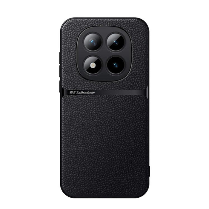 Funda para teléfono de piel de lichi con cobertura total magnética y resistente a los golpes, For Redmi Turbo 5 Max 5G / Poco X8 Pro Max 5G, For Redmi Turbo 5 5G / Poco X8 Pro 5G, For Redmi Note 15 Pro+ 5G 163.3mm / Poco M8 Pro 5G                      ...