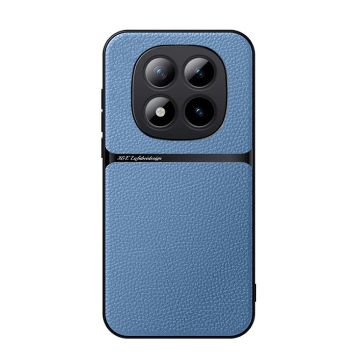 Funda para teléfono de piel de lichi con cobertura total magnética y resistente a los golpes, For Redmi Turbo 5 Max 5G / Poco X8 Pro Max 5G, For Redmi Turbo 5 5G / Poco X8 Pro 5G, For Redmi Note 15 Pro+ 5G 163.3mm / Poco M8 Pro 5G                      ...
