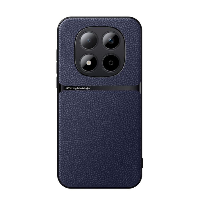 Funda para teléfono de piel de lichi con cobertura total magnética y resistente a los golpes, For Redmi Turbo 5 Max 5G / Poco X8 Pro Max 5G, For Redmi Turbo 5 5G / Poco X8 Pro 5G, For Redmi Note 15 Pro+ 5G 163.3mm / Poco M8 Pro 5G                      ...