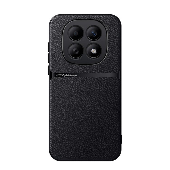 Funda para teléfono de piel de lichi con cobertura total magnética y resistente a los golpes, For Redmi Turbo 5 Max 5G / Poco X8 Pro Max 5G, For Redmi Turbo 5 5G / Poco X8 Pro 5G, For Redmi Note 15 Pro+ 5G 163.3mm / Poco M8 Pro 5G                      ...