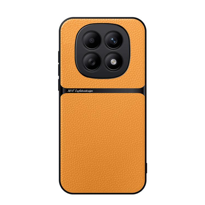 Funda para teléfono de piel de lichi con cobertura total magnética y resistente a los golpes, For Redmi Turbo 5 Max 5G / Poco X8 Pro Max 5G, For Redmi Turbo 5 5G / Poco X8 Pro 5G, For Redmi Note 15 Pro+ 5G 163.3mm / Poco M8 Pro 5G                      ...