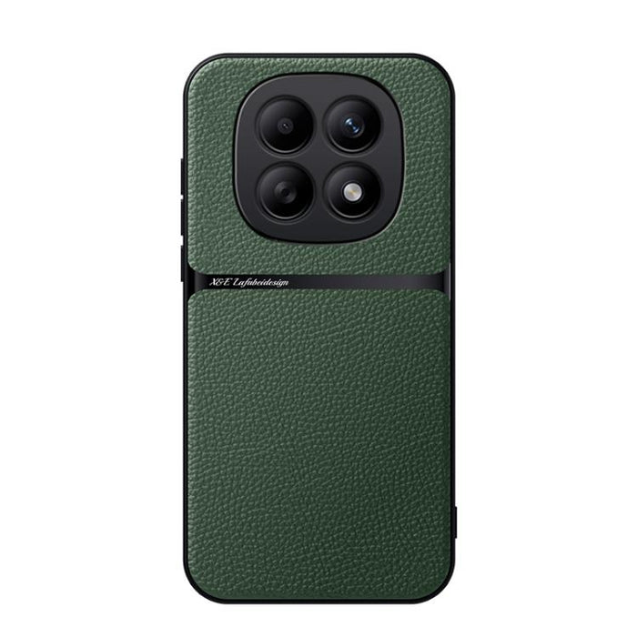 Funda para teléfono de piel de lichi con cobertura total magnética y resistente a los golpes, For Redmi Turbo 5 Max 5G / Poco X8 Pro Max 5G, For Redmi Turbo 5 5G / Poco X8 Pro 5G, For Redmi Note 15 Pro+ 5G 163.3mm / Poco M8 Pro 5G                      ...