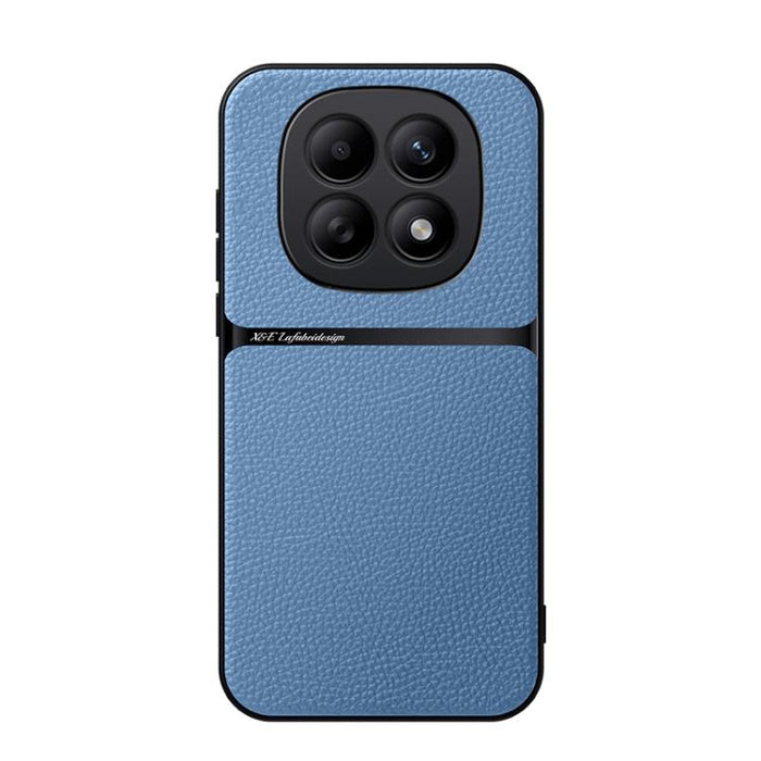 Funda para teléfono de piel de lichi con cobertura total magnética y resistente a los golpes, For Redmi Turbo 5 Max 5G / Poco X8 Pro Max 5G, For Redmi Turbo 5 5G / Poco X8 Pro 5G, For Redmi Note 15 Pro+ 5G 163.3mm / Poco M8 Pro 5G                      ...