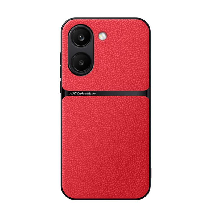 Funda para teléfono de piel de lichi con cobertura total magnética y resistente a los golpes, For Redmi Turbo 5 Max 5G / Poco X8 Pro Max 5G, For Redmi Turbo 5 5G / Poco X8 Pro 5G, For Redmi Note 15 Pro+ 5G 163.3mm / Poco M8 Pro 5G                      ...