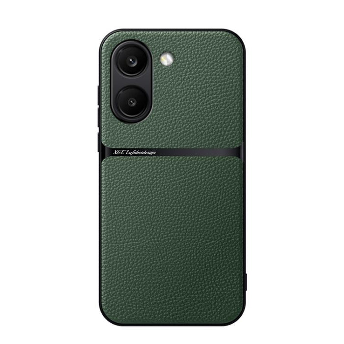 Funda para teléfono de piel de lichi con cobertura total magnética y resistente a los golpes, For Redmi Turbo 5 Max 5G / Poco X8 Pro Max 5G, For Redmi Turbo 5 5G / Poco X8 Pro 5G, For Redmi Note 15 Pro+ 5G 163.3mm / Poco M8 Pro 5G                      ...