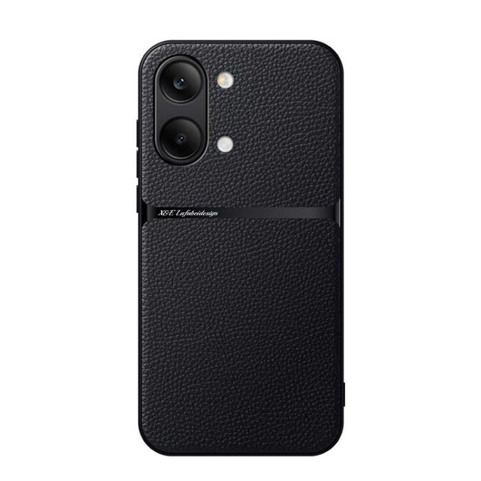 Funda para teléfono de piel de lichi con cobertura total magnética y resistente a los golpes, For Redmi Turbo 5 Max 5G / Poco X8 Pro Max 5G, For Redmi Turbo 5 5G / Poco X8 Pro 5G, For Redmi Note 15 Pro+ 5G 163.3mm / Poco M8 Pro 5G                      ...