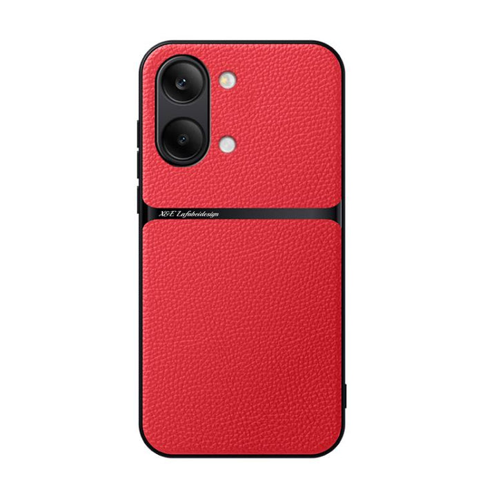 Funda para teléfono de piel de lichi con cobertura total magnética y resistente a los golpes, For Redmi Turbo 5 Max 5G / Poco X8 Pro Max 5G, For Redmi Turbo 5 5G / Poco X8 Pro 5G, For Redmi Note 15 Pro+ 5G 163.3mm / Poco M8 Pro 5G                      ...