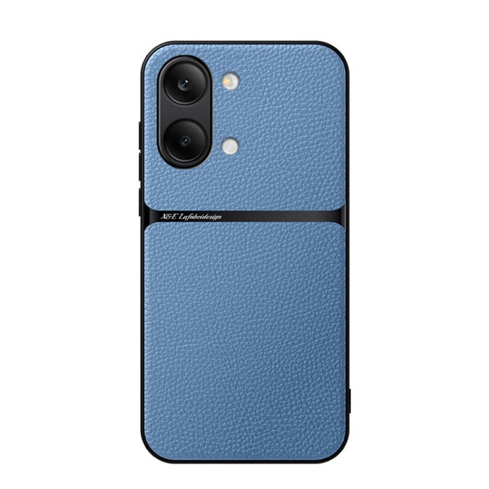 Funda para teléfono de piel de lichi con cobertura total magnética y resistente a los golpes, For Redmi Turbo 5 Max 5G / Poco X8 Pro Max 5G, For Redmi Turbo 5 5G / Poco X8 Pro 5G, For Redmi Note 15 Pro+ 5G 163.3mm / Poco M8 Pro 5G                      ...