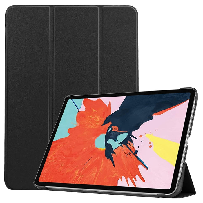 Para iPad Air 2020 10.8 Custer Texture Funda de cuero con tapa horizontal con tres soportes plegables y función de reposo / activación