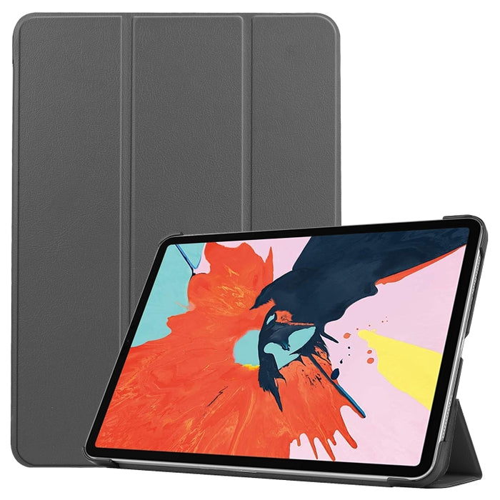 Para iPad Air 2020 10.8 Custer Texture Funda de cuero con tapa horizontal con tres soportes plegables y función de reposo / activación