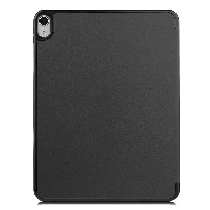 Para iPad Air 2020 10.8 Custer Texture TPU Funda de cuero con tapa horizontal con función de reposo / activación y soporte de tres pliegues y ranura para bolígrafo