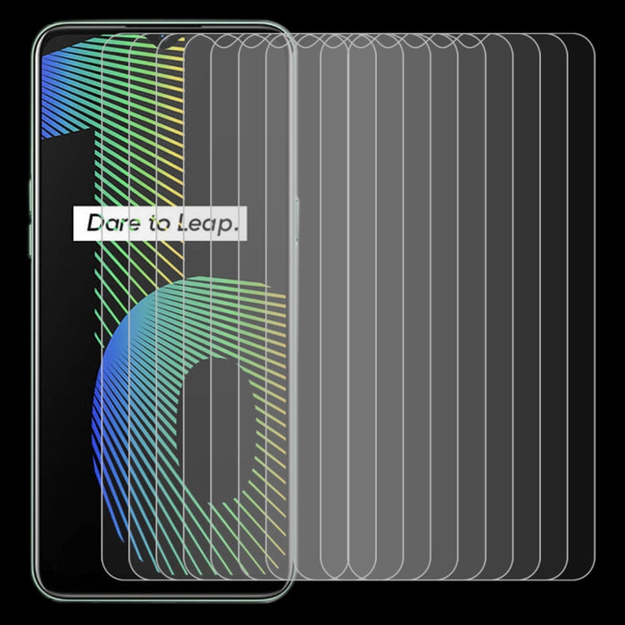 10 PCS 0.26mm 9H 2.5D Película de vidrio templado, For OPPO Realme Narzo 10, For OPPO Realme Narzo 10A, For Xiaomi Mi 10 Lite Zoom