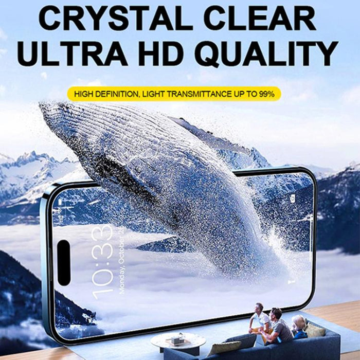 Película de vidrio templado HD de fácil instalación, For iPhone 17e / 16e / 14 / 13 Pro / 13, For iPhone 17 Pro Max, For iPhone 17 Pro, For iPhone 17 / 16 Pro, For iPhone Air, For iPhone 16 Pro Max, For iPhone 16 Plus / 15 Plus, For iPhone 16 / 15     ...
