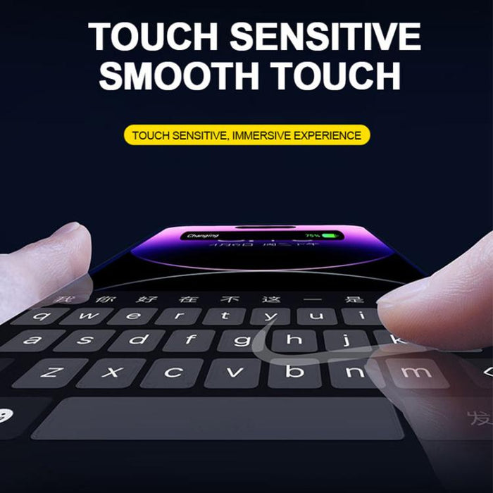 Película de vidrio templado HD de fácil instalación, For iPhone 17e / 16e / 14 / 13 Pro / 13, For iPhone 17 Pro Max, For iPhone 17 Pro, For iPhone 17 / 16 Pro, For iPhone Air, For iPhone 16 Pro Max, For iPhone 16 Plus / 15 Plus, For iPhone 16 / 15     ...