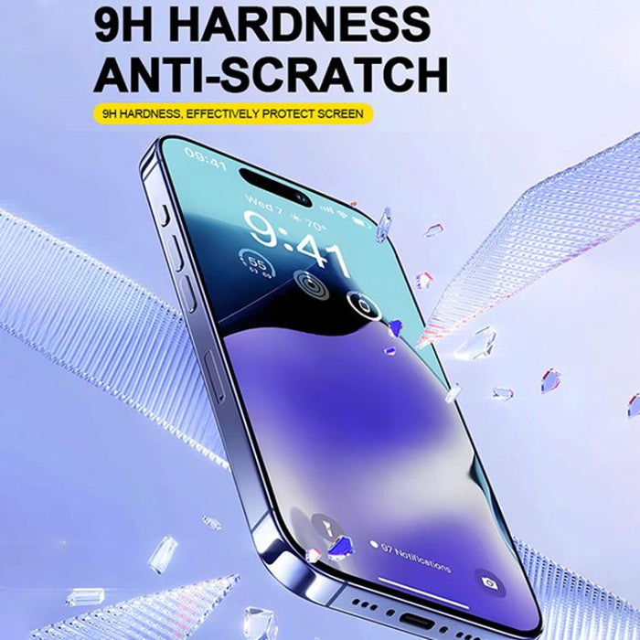 Película de vidrio templado HD de fácil instalación, For iPhone 17e / 16e / 14 / 13 Pro / 13, For iPhone 17 Pro Max, For iPhone 17 Pro, For iPhone 17 / 16 Pro, For iPhone Air, For iPhone 16 Pro Max, For iPhone 16 Plus / 15 Plus, For iPhone 16 / 15     ...