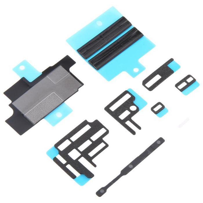 10 juegos de pegatinas para disipador de calor de placa base + almohadillas de espuma de esponja FPC, For iPhone 16 Pro Max, For iPhone 16 Pro, For iPhone 16 Plus, For iPhone 16