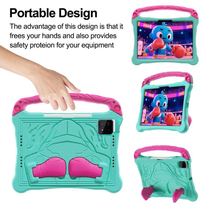 Estuche para tableta de EVA a prueba de golpes con correa para el hombro y soporte para la muñeca de la serie Boxing, For Xiaomi Pad 8 / 8 Pro  / Poco Pad X1, For Xiaomi Redmi Pad SE 2023 / Pad 2, For Xiaomi Pad 6 / 6 Pro, For Xiaomi Pad 5 / 5 Pro