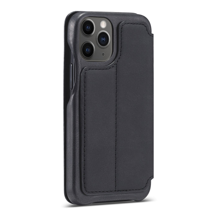 LC.IMEEKE Hon Ancient Series Estuche de cuero con tapa horizontal con soporte y ranura para tarjeta, For iPhone 12 mini, For iPhone 12 / 12 Pro, For iPhone 12 Pro Max