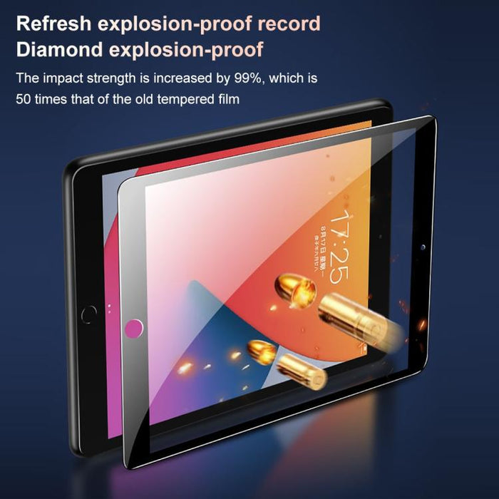 Película de cerámica con pegamento completo y pantalla completa 9D, For iPad Pro 11 2025 / 2024 / Air 11 2024