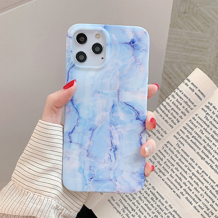 Estuche protector de TPU suave con patrón de mármol