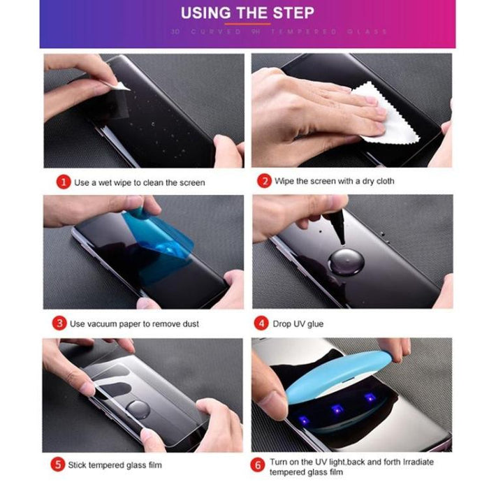 Protector de pantalla curvo con pegamento completo y líquido UV, For Xiaomi 15 Pro / 15S Pro, For Xiaomi 15 Ultra