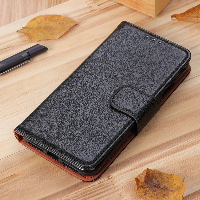 Estuche de cuero con tapa horizontal con textura de napa con soporte y ranuras para tarjetas y billetera, For Xiaomi Redmi Note 9 Pro / Note 9 Pro Max, For Xiaomi Redmi 9, For Xiaomi Redmi 9A, For Xiaomi Redmi 9C, For Xiaomi Redmi 10X 5G / 10X Pro 5G  ...