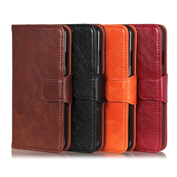 Estuche de cuero con tapa horizontal con textura de napa con soporte y ranuras para tarjetas y billetera, For Xiaomi Redmi Note 9 Pro / Note 9 Pro Max, For Xiaomi Redmi 9, For Xiaomi Redmi 9A, For Xiaomi Redmi 9C, For Xiaomi Redmi 10X 5G / 10X Pro 5G  ...