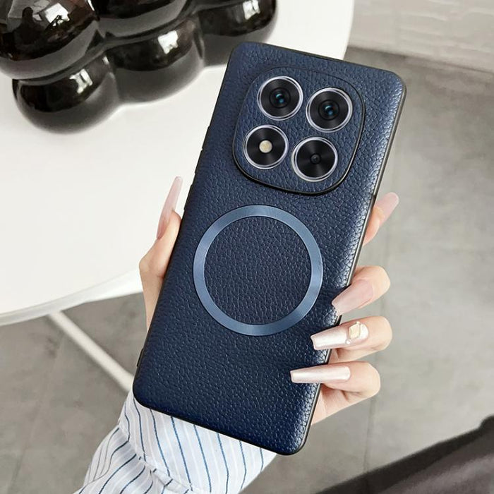 Funda magnética para teléfono CD Magsafe con textura de lichi, For Redmi Turbo 5 Max / Poco X8 Pro Max 5G, For Redmi Note 14 Pro 4G, For Redmi Note 14 Pro 5G