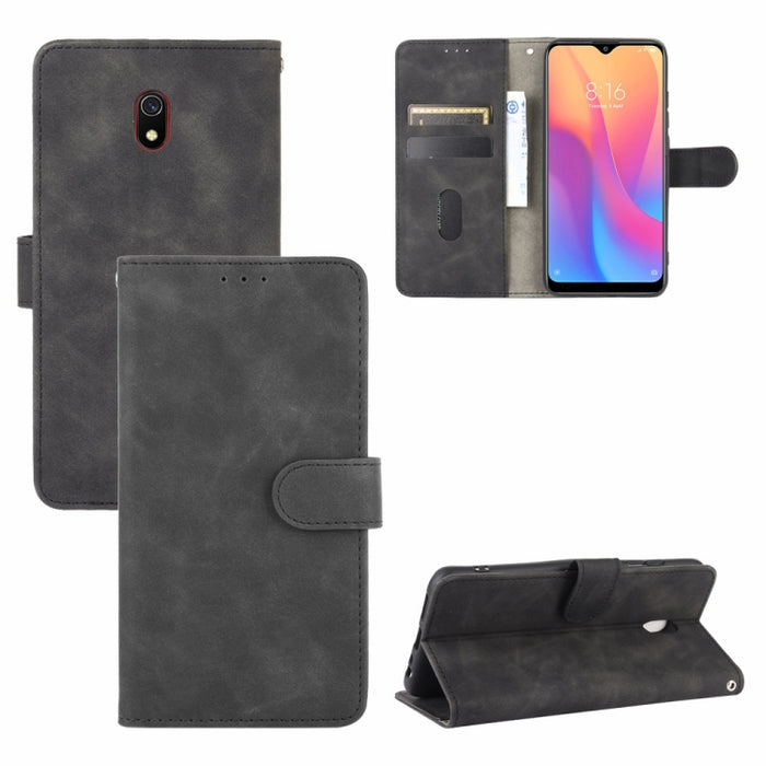 Funda de piel sintética con textura de piel de becerro con tapa horizontal y hebilla magnética con soporte, ranuras para tarjetas y cartera, For Xiaomi Black Shark 3, For Xiaomi Redmi 9C, For Xiaomi Redmi 8A, For Xiaomi Redmi 8, For Xiaomi Redmi 9A    ...