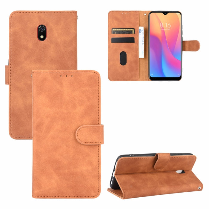 Funda de piel sintética con textura de piel de becerro con tapa horizontal y hebilla magnética con soporte, ranuras para tarjetas y cartera, For Xiaomi Black Shark 3, For Xiaomi Redmi 9C, For Xiaomi Redmi 8A, For Xiaomi Redmi 8, For Xiaomi Redmi 9A    ...