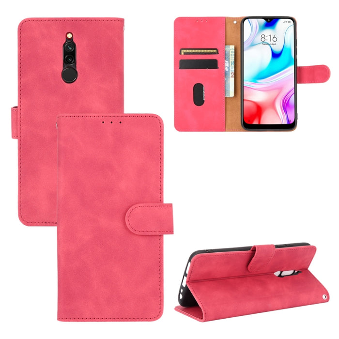 Funda de piel sintética con textura de piel de becerro con tapa horizontal y hebilla magnética con soporte, ranuras para tarjetas y cartera, For Xiaomi Black Shark 3, For Xiaomi Redmi 9C, For Xiaomi Redmi 8A, For Xiaomi Redmi 8, For Xiaomi Redmi 9A    ...