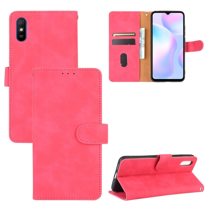 Funda de piel sintética con textura de piel de becerro con tapa horizontal y hebilla magnética con soporte, ranuras para tarjetas y cartera, For Xiaomi Black Shark 3, For Xiaomi Redmi 9C, For Xiaomi Redmi 8A, For Xiaomi Redmi 8, For Xiaomi Redmi 9A    ...