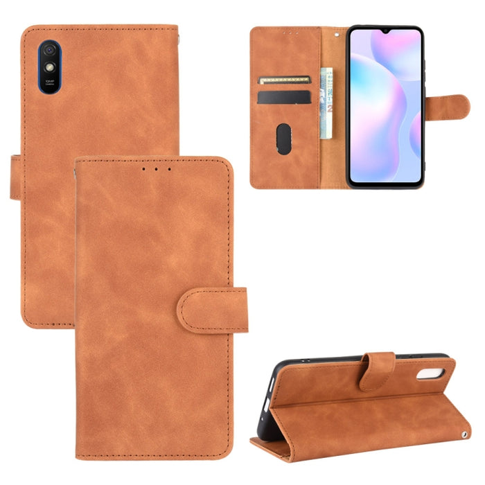 Funda de piel sintética con textura de piel de becerro con tapa horizontal y hebilla magnética con soporte, ranuras para tarjetas y cartera, For Xiaomi Black Shark 3, For Xiaomi Redmi 9C, For Xiaomi Redmi 8A, For Xiaomi Redmi 8, For Xiaomi Redmi 9A    ...