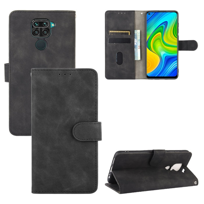 Funda de piel sintética con textura de piel de becerro con tapa horizontal y hebilla magnética con soporte, ranuras para tarjetas y cartera, For Xiaomi Black Shark 3, For Xiaomi Redmi 9C, For Xiaomi Redmi 8A, For Xiaomi Redmi 8, For Xiaomi Redmi 9A    ...