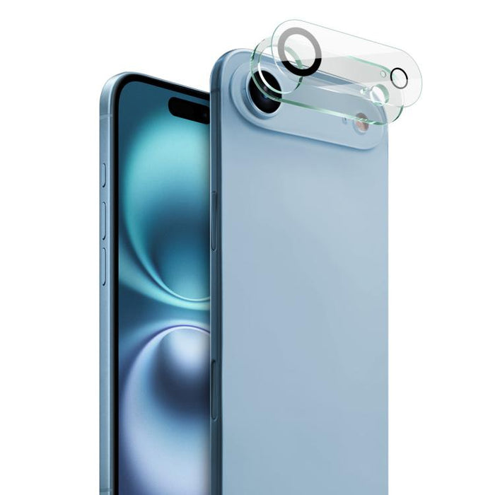 Película de lente de cristal para cámara trasera integrada de alta definición IMAK, diseño de ojo negro, For iPhone 16e / 17e, For iPhone 17 Pro Max, For iPhone 17 Pro, For iPhone 17, For iPhone Air