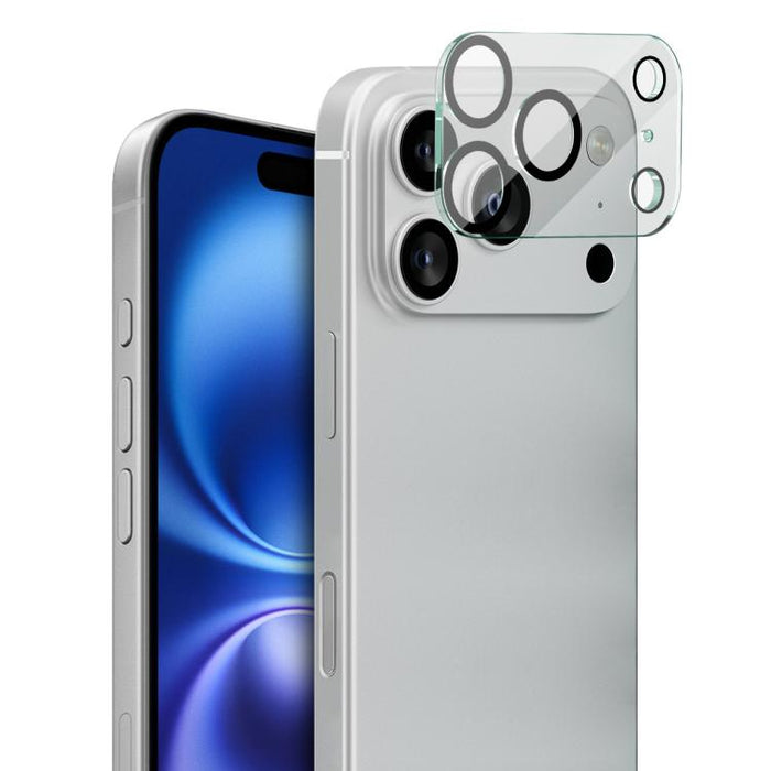 Película de lente de cristal para cámara trasera integrada de alta definición IMAK, diseño de ojo negro, For iPhone 16e / 17e, For iPhone 17 Pro Max, For iPhone 17 Pro, For iPhone 17, For iPhone Air