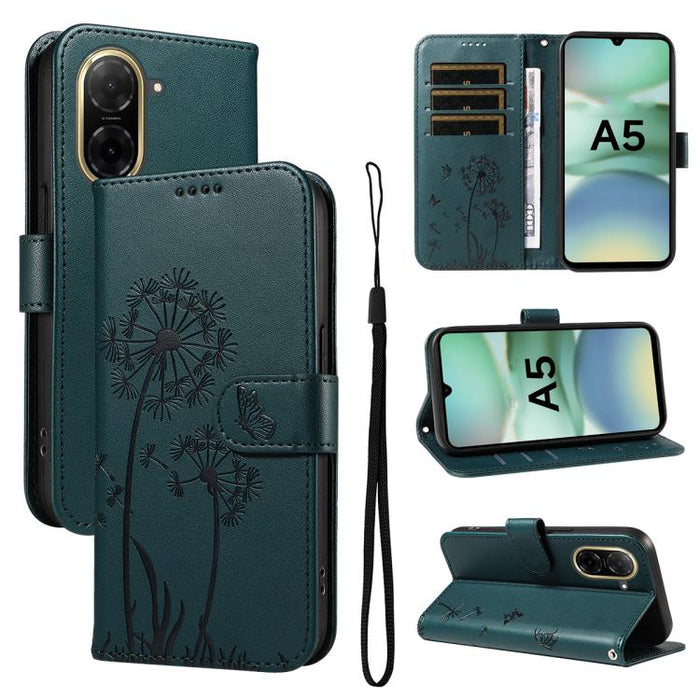 Funda de cuero con tapa para teléfono con estampado de diente de león en relieve, For Redmi K90 Pro Max/Poco F8 Ultra, For Redmi K90/Poco F8 Pro, For Redmi 15C 5G / 4G EU 173mm, For Redmi 15 5G Global/15 4G SEA 169.5mm, For Redmi 15 5G / 4G EU 171mm   ...