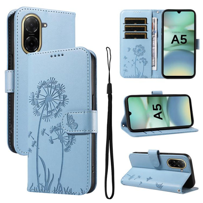 Funda de cuero con tapa para teléfono con estampado de diente de león en relieve, For Redmi K90 Pro Max/Poco F8 Ultra, For Redmi K90/Poco F8 Pro, For Redmi 15C 5G / 4G EU 173mm, For Redmi 15 5G Global/15 4G SEA 169.5mm, For Redmi 15 5G / 4G EU 171mm   ...