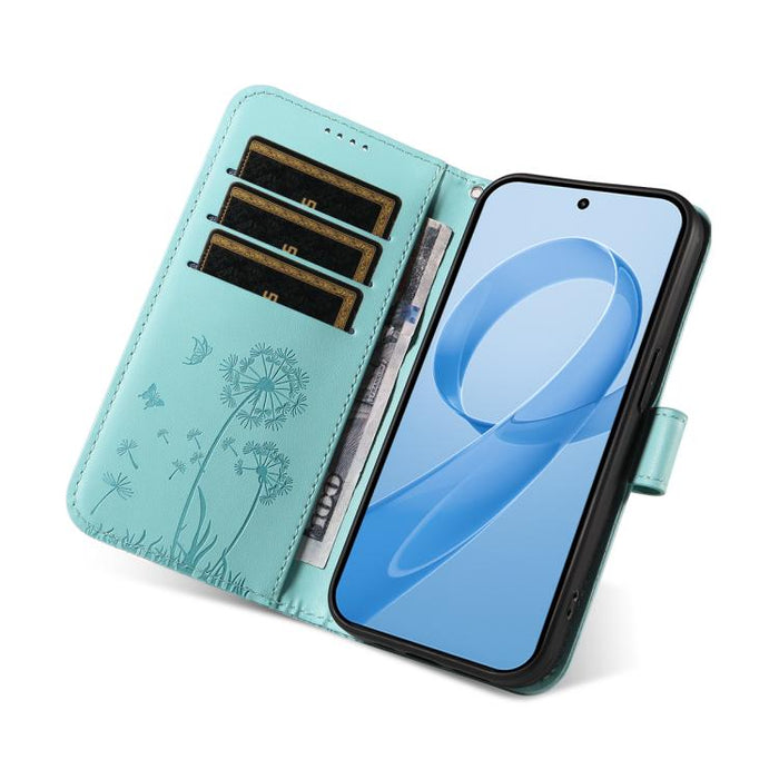 Funda de cuero con tapa para teléfono con estampado de diente de león en relieve, For Redmi K90 Pro Max/Poco F8 Ultra, For Redmi K90/Poco F8 Pro, For Redmi 15C 5G / 4G EU 173mm, For Redmi 15 5G Global/15 4G SEA 169.5mm, For Redmi 15 5G / 4G EU 171mm   ...