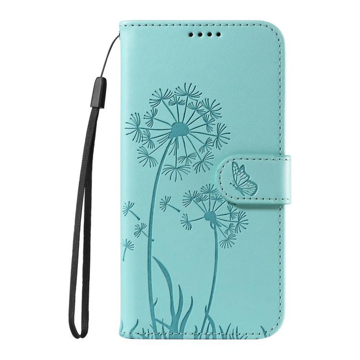 Funda de cuero con tapa para teléfono con estampado de diente de león en relieve, For Redmi K90 Pro Max/Poco F8 Ultra, For Redmi K90/Poco F8 Pro, For Redmi 15C 5G / 4G EU 173mm, For Redmi 15 5G Global/15 4G SEA 169.5mm, For Redmi 15 5G / 4G EU 171mm   ...